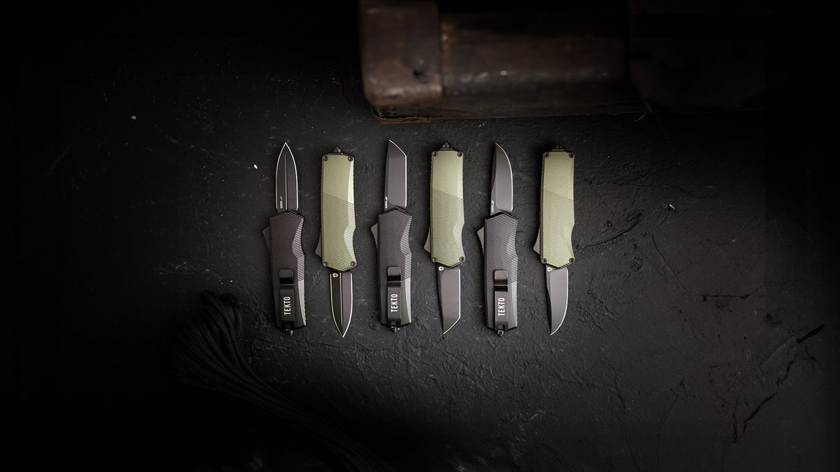 A5 Spry Mini: Automatic OTF Knife California Legal