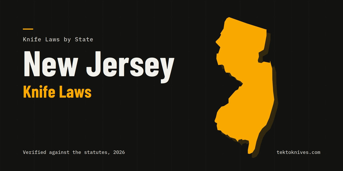 New Jersey Knife Laws (2026): OTFs, Length, Carry