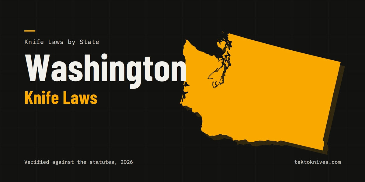 Washington Knife Laws (2026): OTFs, Length, Carry