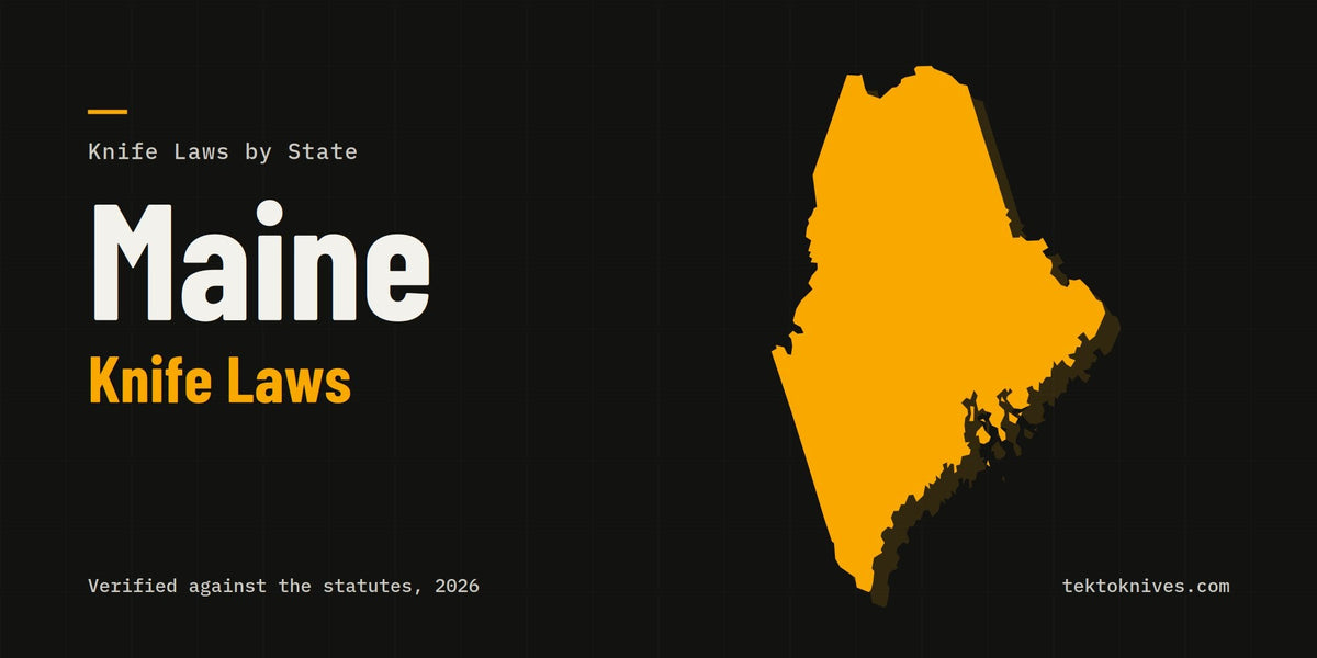 Maine knife laws