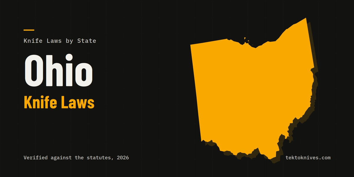 Ohio Knife Laws (2026): OTFs, Length, Carry