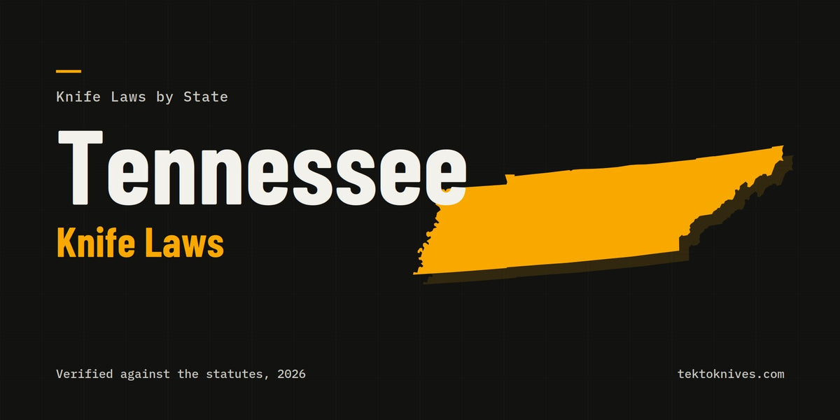 Tennessee Knife Laws (2026): OTFs, Length, Carry