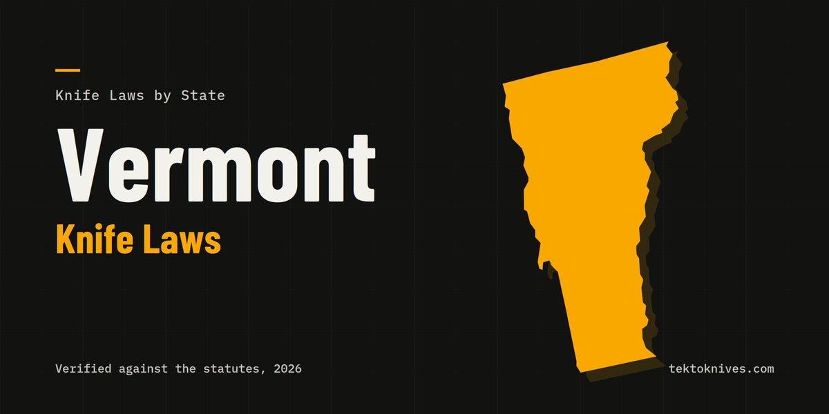 Vermont knife laws