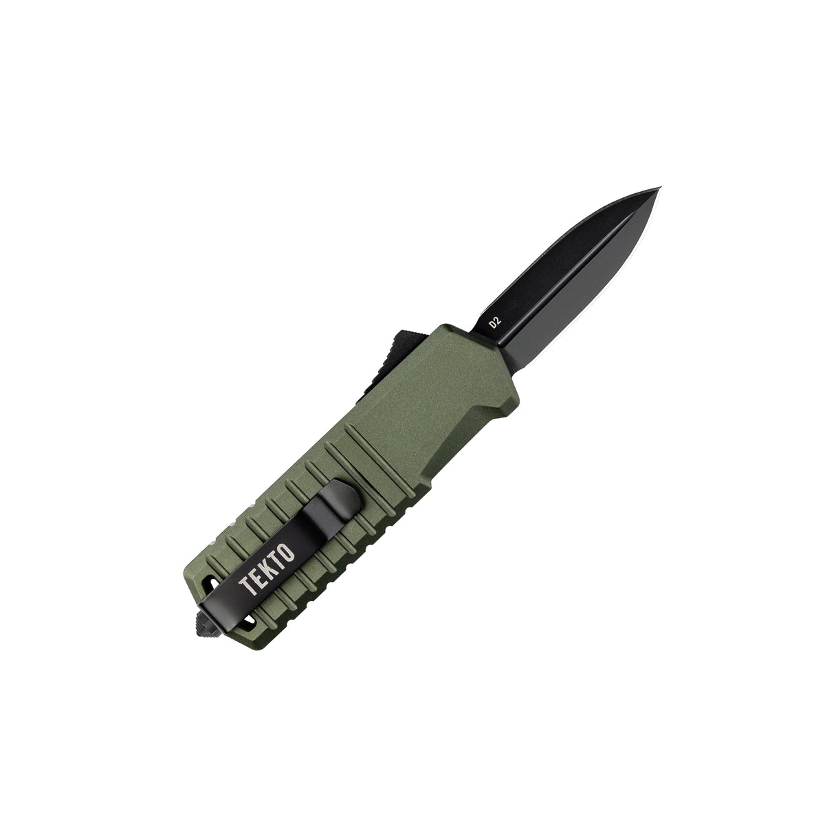 automatic-knife-a2-badger-od-green-6061-t6-aluminum-black-accents-tekto-knives