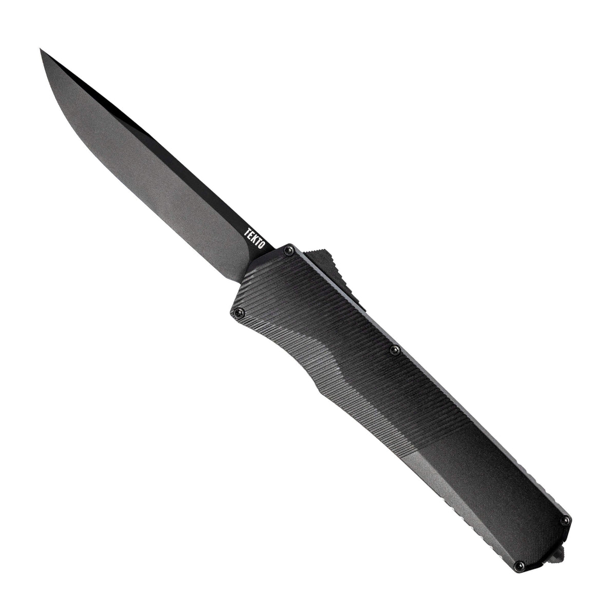 automatic-knife-a5-spry-drop-point-black-6061-t6-aluminum-tekto-knives