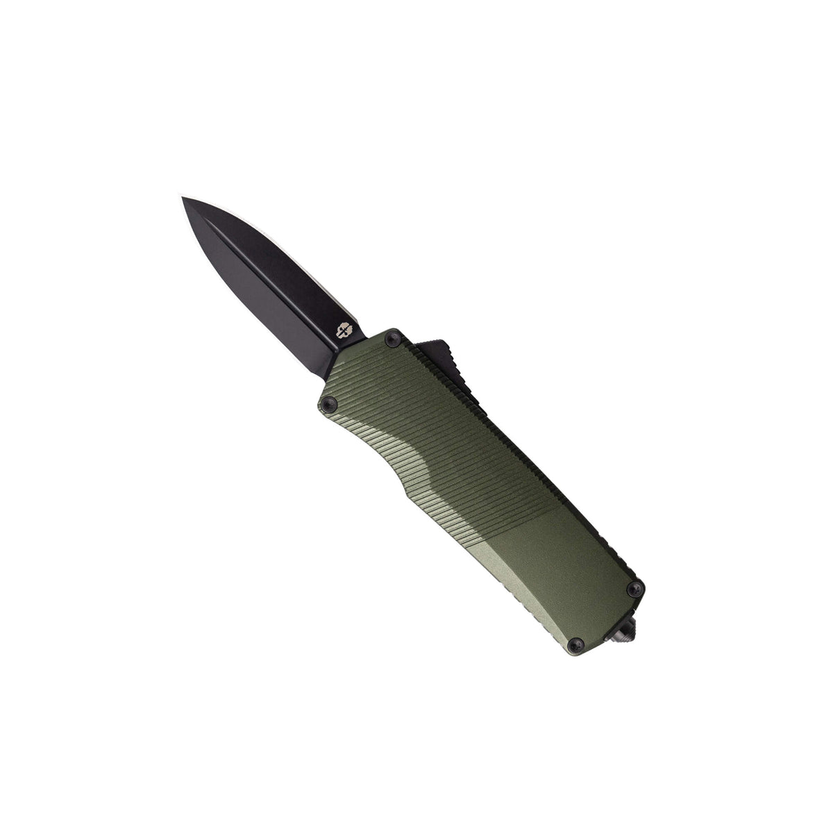 OD Green--Double Edge,,Mini-OTF-Automatic-Knife-A5-Spry-Double-Edge-OD-Green-6061-T6-Aluminum-Tekto-Knives