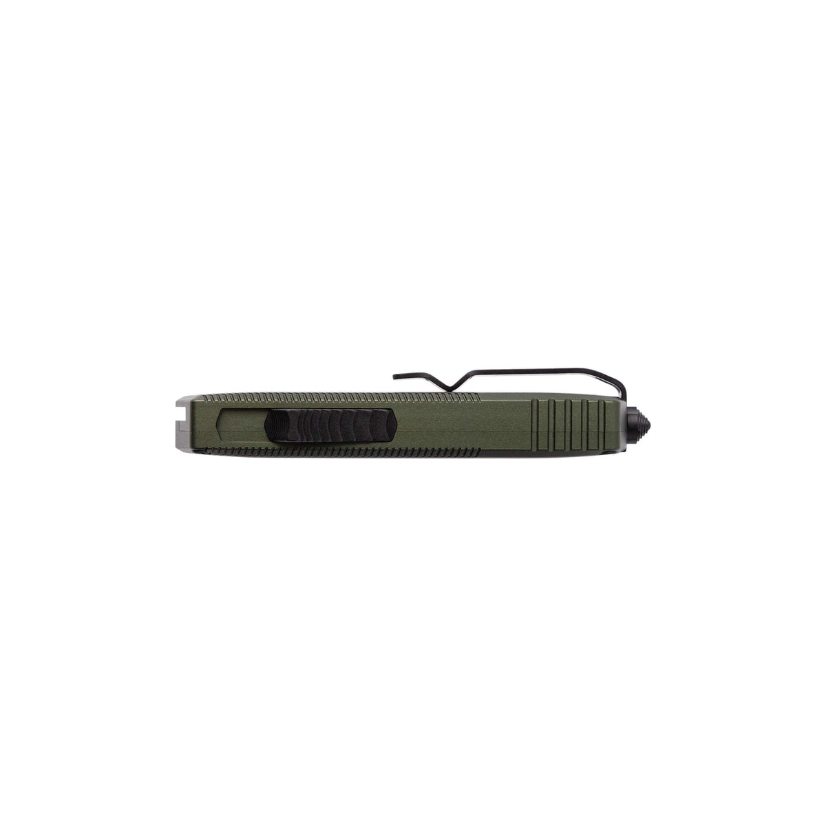 mini-otf-automatic-knife-a5-spry-double-edge-od-green-6061-t6-aluminum-tekto-knives