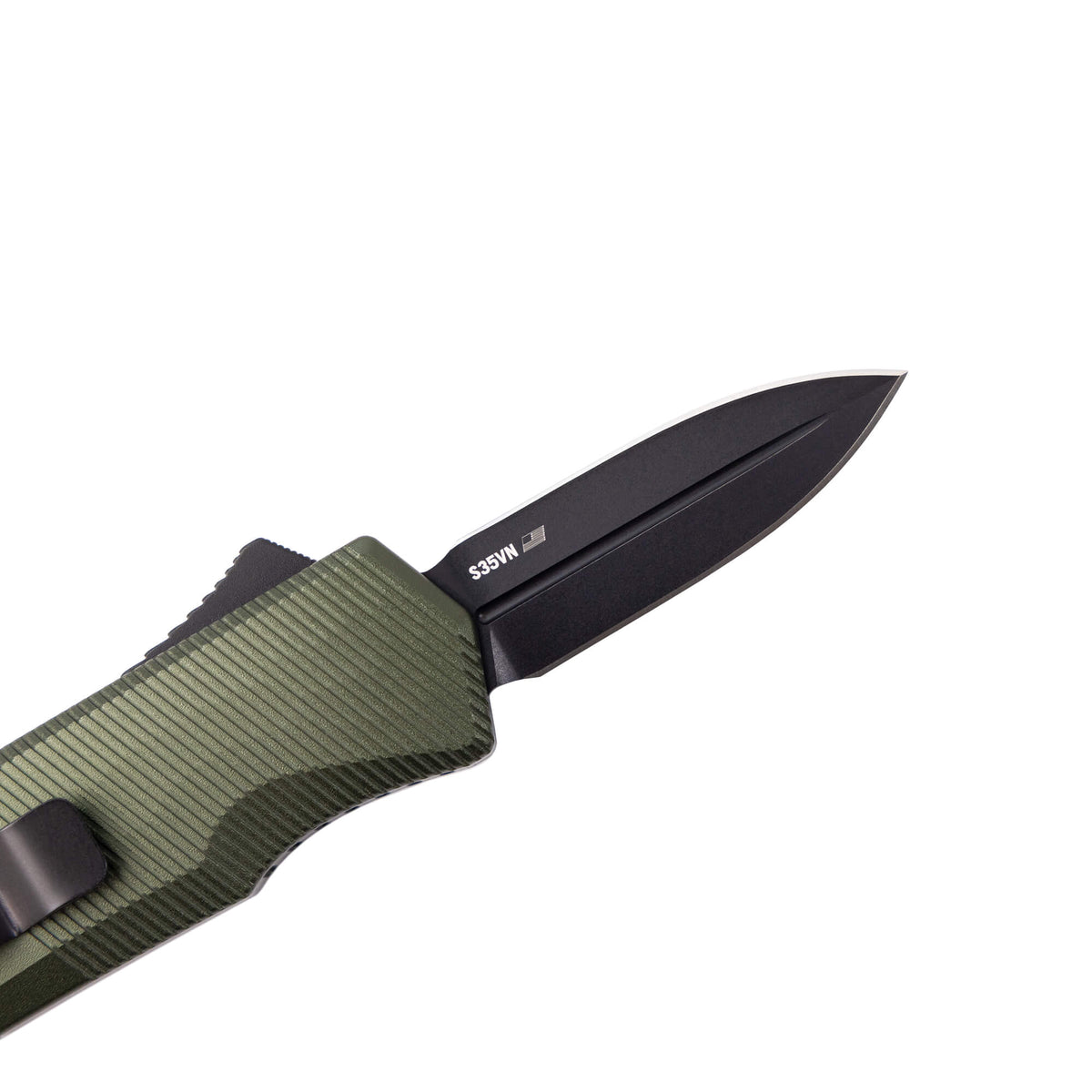 mini-otf-automatic-knife-a5-spry-double-edge-od-green-6061-t6-aluminum-tekto-knives